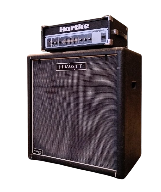 Hartke HA5500 + Hiwatt-Maxwatt 412